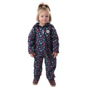Salopeta impermeabila pentru copii Kidscare, cu protectie la vant si apa cu imprimeu Planete - marime 110 SUPKCSI506_Planete-110