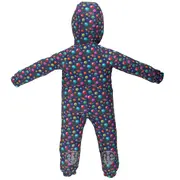 Salopeta impermeabila pentru copii Kidscare, cu protectie la vant si apa cu imprimeu Planete - marime 110 SUPKCSI506_Planete-110