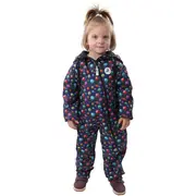 Salopeta impermeabila pentru copii Kidscare, cu protectie la vant si apa cu imprimeu Planete - marime 86 SUPKCSI506_Planete-86