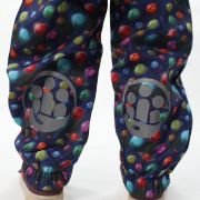 Salopeta impermeabila pentru copii Kidscare, cu protectie la vant si apa cu imprimeu Planete - marime 98 SUPKCSI506_Planete-98