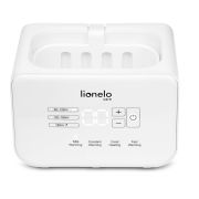 Lionelo - Incalzitor biberoane ThermUp Double, 2 biberoane, 3 - 5 min, Temperatura constanta pana la 24 h, Sterilizare, Dezghetare, Fara BPA, Alb BYNLOC-THERMUP-DOUBLE_WHITE