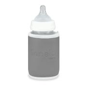 Lionelo - Incalzitor biberoane ThermUp Go, Portabil, Temperatura constanta pana la 24 h, Incarcare USB, Gri BYNLOC-THERMUP-GO_GREY_SILVER