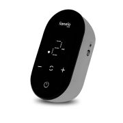 Lionelo - Pompa de san Fidi Go, Functie de masaj, Autonomie pana la 90 min, Afisaj LED, Cu accesorii, Gri Pal BYNLOC-FIDI-GO_GREY_STONE