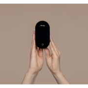 Lionelo - Pompa de san Fidi Go, Functie de masaj, Autonomie pana la 90 min, Afisaj LED, Cu accesorii, Gri Pal BYNLOC-FIDI-GO_GREY_STONE