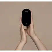 Lionelo - Pompa de san Fidi Go, Functie de masaj, Autonomie pana la 90 min, Afisaj LED, Cu accesorii, Gri Pal BYNLOC-FIDI-GO_GREY_STONE