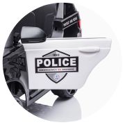 Masinuta electrica chipolino police suv black hubeljpol02201bl