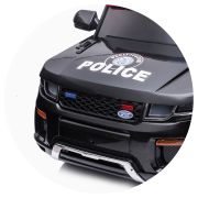 Masinuta electrica chipolino police suv black hubeljpol02201bl