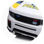 Masinuta electrica chipolino police suv white hubeljpol02202wh