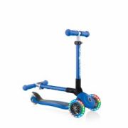 Trotineta Globber Junior pliabila cu lumini culoare albastra FUNK437-100