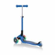 Trotineta Globber Junior pliabila cu lumini culoare albastra FUNK437-100