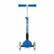 Trotineta Globber Junior pliabila cu lumini culoare albastra FUNK437-100