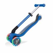 Trotineta Globber Junior pliabila cu lumini culoare albastra FUNK437-100