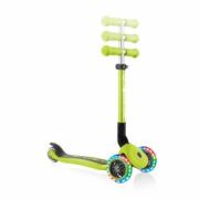 Trotineta Globber Junior pliabila cu lumini culoare verde FUNK437-106