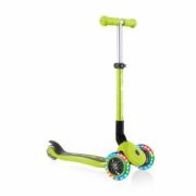 Trotineta Globber Junior pliabila cu lumini culoare verde FUNK437-106