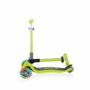 Trotineta Globber Junior pliabila cu lumini culoare verde FUNK437-106