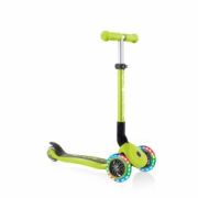 Trotineta Globber Junior pliabila cu lumini culoare verde FUNK437-106