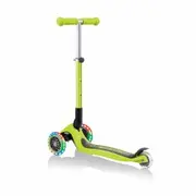 Trotineta Globber Junior pliabila cu lumini culoare verde FUNK437-106
