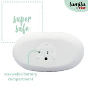 Lampa de veghe cu LED, cu oprire cronometrata, forma nor, alba, Lumilu Sweet Dreams Cloud, Reer 52250