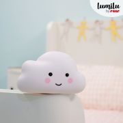 Lampa de veghe cu LED, cu oprire cronometrata, forma nor, alba, Lumilu Sweet Dreams Cloud, Reer 52250
