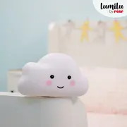 Lampa de veghe cu LED, cu oprire cronometrata, forma nor, alba, Lumilu Sweet Dreams Cloud, Reer 52250