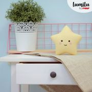 Lampa de veghe cu LED, cu oprire cronometrata, forma stea, galbena, Lumilu Sweet Dreams Star, Reer 52265