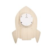 Lampa de veghe de perete, cu led, lumina reglabila si oprire cronometrata, forma racheta, Lumilu Silhouette Rocket, Reer 52157