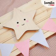 Lampa de veghe de perete, cu led, lumina reglabila si oprire cronometrata, forma stea, Lumilu Silhouette Star, Reer 52177