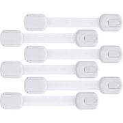 Set 6 Sisteme de siguranta multifunctionale reglabile 19 cm Bambinice BN044 BBJBN044_Alb