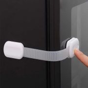 Sistem de siguranta multifunctional reglabil 19 cm, 1 buc Bambinice BN043 BBJBN043_Alb