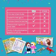 Calendarul meu magnetic, 31 x 35 cm, 40 cm Fiesta Crafts FCT-2634 BBJFCT-2634_Initiala