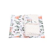 Lenjerie 3 piese patut 120x60 cm model caprioare si plus crem PFCPF7647