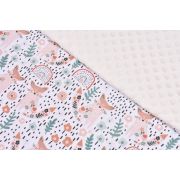 Lenjerie 3 piese patut 120x60 cm model pisicute si plus crem PFCPF3324