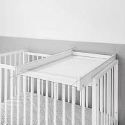 Masa De Infasat Din Lemn, Atasabila La Patut Bebe 120x60 Si 140x70 Cm, Vintage, 86 X 51 X 7 Cm Pjbctc_vintage