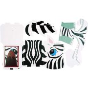 Masca 3D Zebra Fiesta Crafts FCT-3053 BBJFCT-3053_Initiala