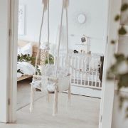 Patut Din Lemn Pentru Bebe, Inaltime Saltea Reglabila, Clasic Alb 120x60 Cm Pjbclasic_cot_white