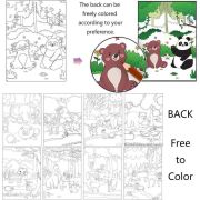 Set 9 planse razuibile Scratch ArtCards Bambinice BN047 BBJBN047_Animale