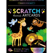 Set 9 planse razuibile Scratch ArtCards Bambinice BN047 BBJBN047_Animale