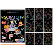 Set 9 planse razuibile Scratch ArtCards Bambinice BN047 BBJBN047_Zane