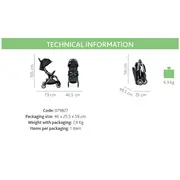 Carucior sport Chicco Goody Plus, GreyMist (Gri), 0luni+ CHC79877-8_GREY MIST