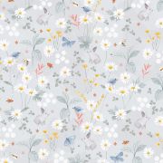 Paturica Pentru Copii Nature Bambus By Amy Cu Doua Fete, 100x70cm + Cadou Rucsacel Lunca Gri Pjb82450
