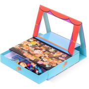 Teatru pop-up cu 2 marionete de deget incluse, 25x21 cm Fiesta Crafts FCT-3039 BBJFCT-3039_Initiala