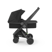 Carucior 2 In 1, Greentom, 100% Ecologic, Black Black KRTABCDBLACKBLACK