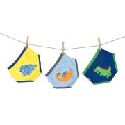 Set 3 Chilotei Antrenament, Zoocchini, Baiat, 3-4 ani, 100% Bumbac Organic, Dino KRT6104