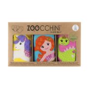 Set 3 Chilotei Antrenament, Zoocchini, Fetita, 2-3 ani, 100% Bumbac Organic, Magic KRT6111