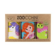 Set 3 Chilotei Antrenament, Zoocchini, Fetita, 3-4 ani, 100% Bumbac Organic, Magic KRT6128