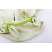 Set Swaddle si suport de prindere baveta, eKoala, Green KRTEK203