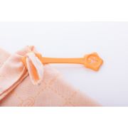 Set Swaddle si suport de prindere baveta, eKoala, Orange KRTEK201