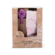 Set Swaddle si suport de prindere baveta, eKoala, Purple KRTEK204