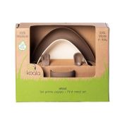 Set de masa Prima Pappa, eKoala, BIOplastic, Brown KRTEK122