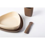 Set de masa Prima Pappa, eKoala, BIOplastic, Brown KRTEK122